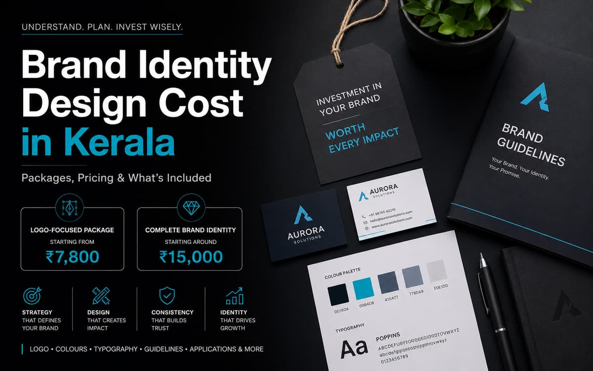Brand Identity Design Cost in Kerala: Packages & Pricing